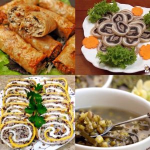 Mộc nhĩ rừng dùng để chế biến được rất nhiều món ăn ngon